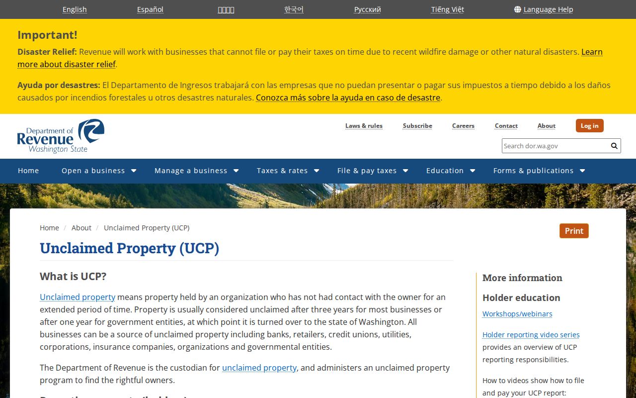 Vancouver residents directory unclaimed property search